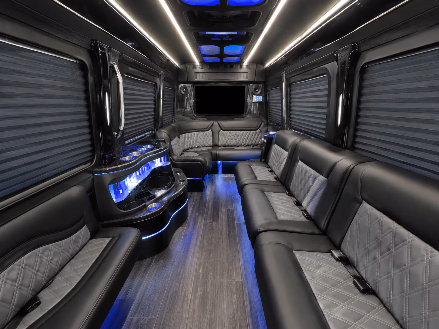 blue springs long distance transportation onboard seating
