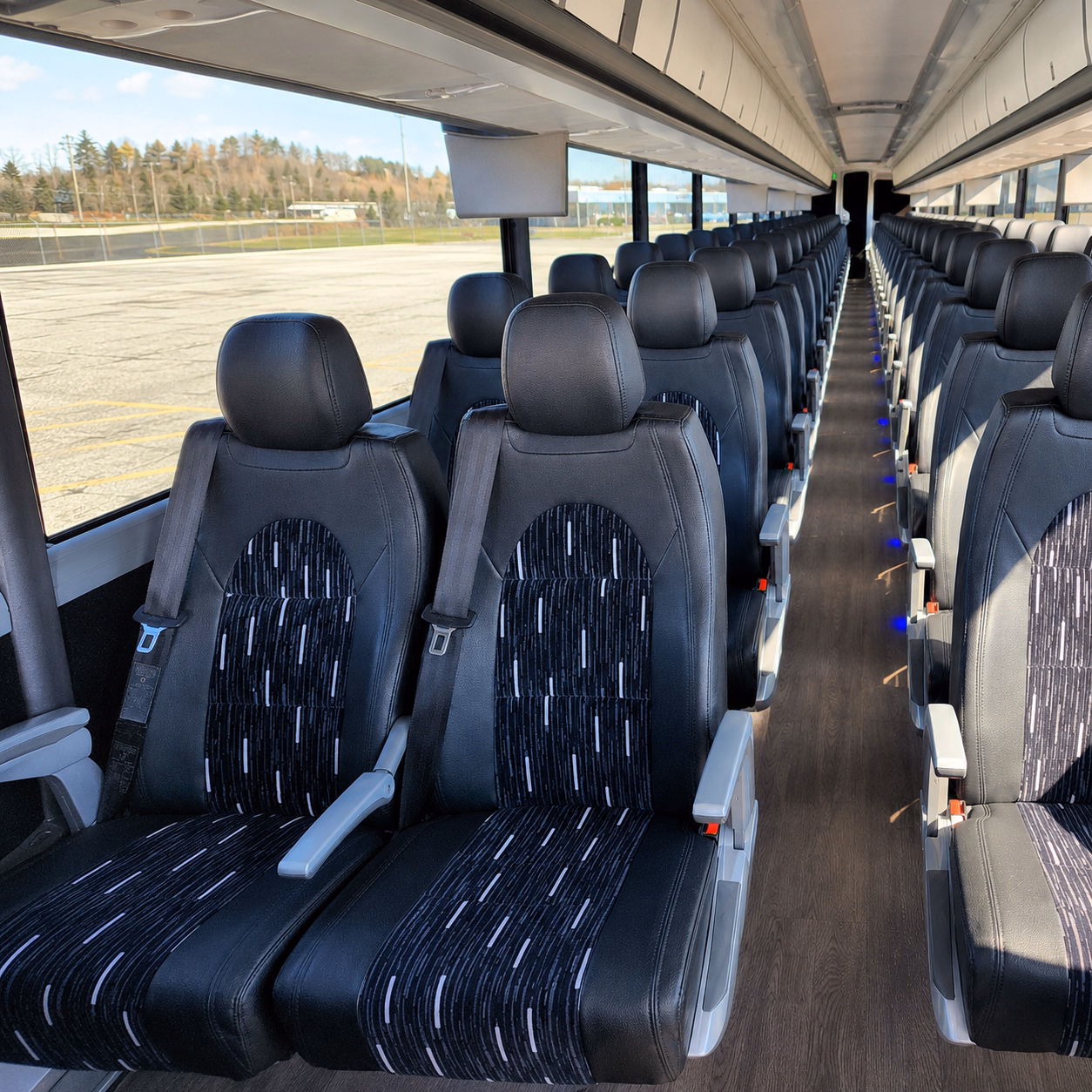 blue springs school event transportation onboard seating