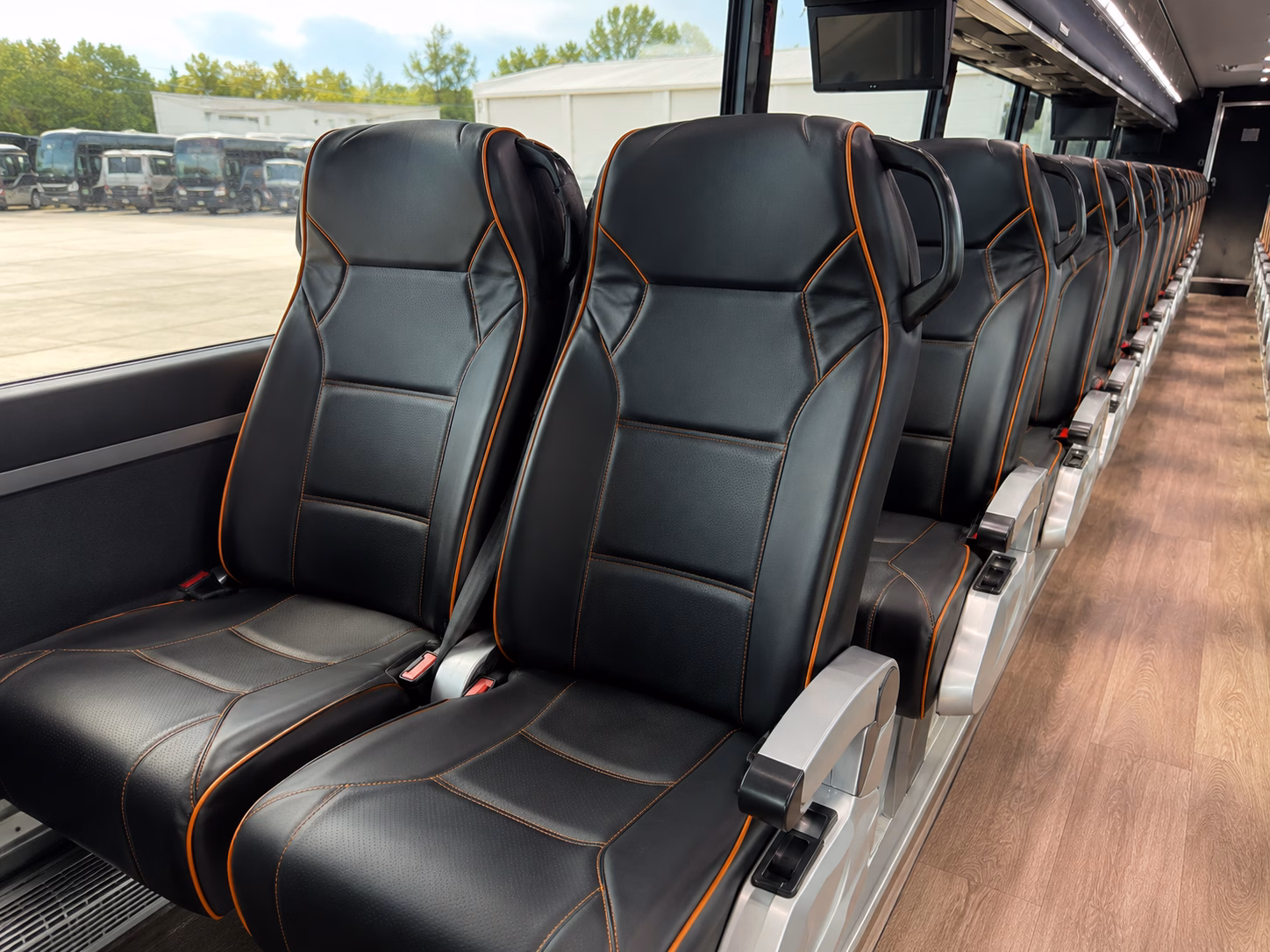 bridal party transportation to ceremony sites across jackson county