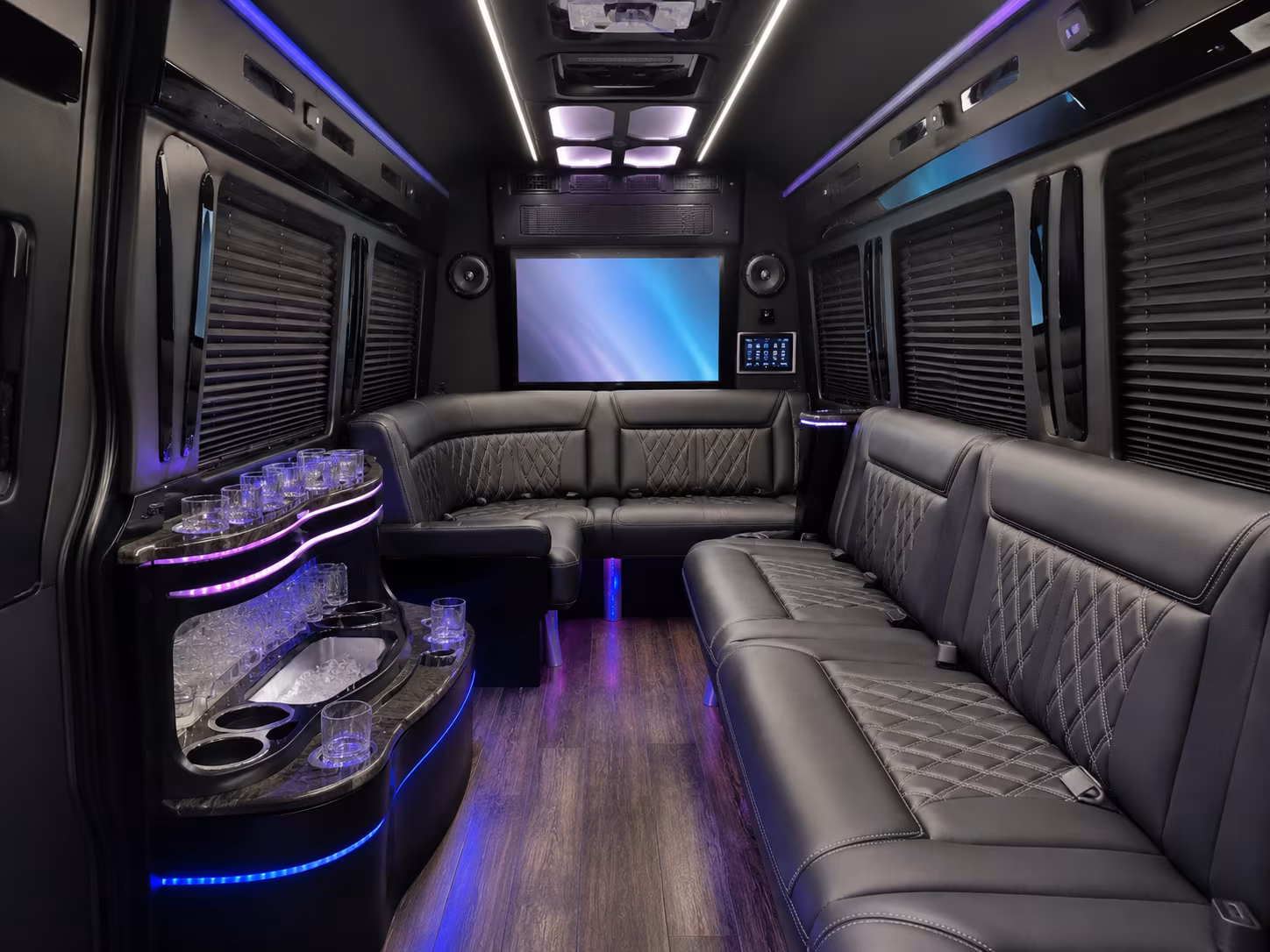 busrentalbluesprings com can help you find the right bus size for every part of your wedding day