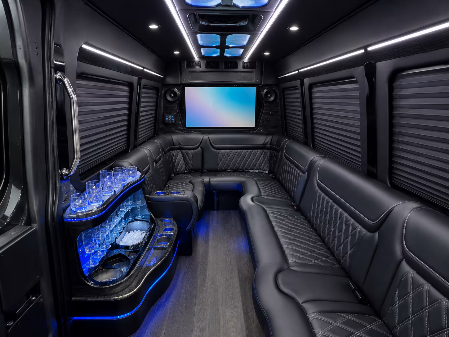 corporate suite and team event transportation to arrowhead and kauffman